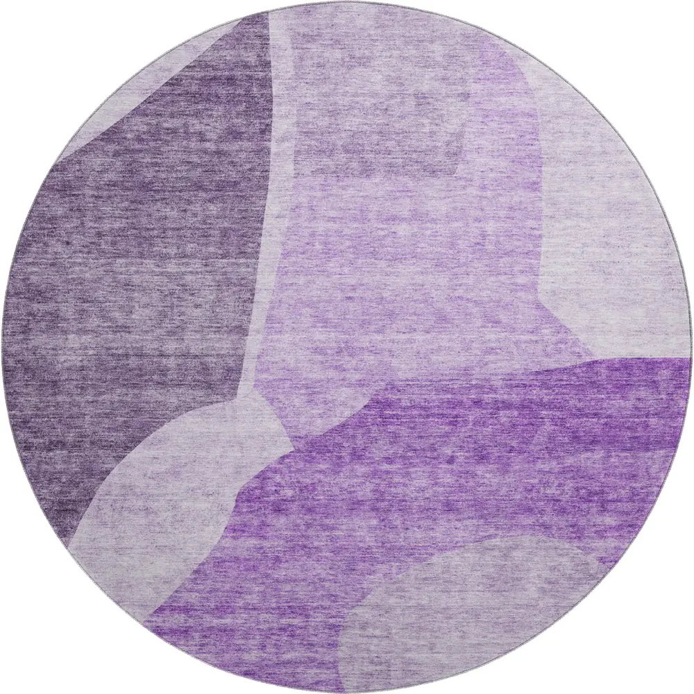 Mayfield AMF665 Eggplant 8' x 8' Rug