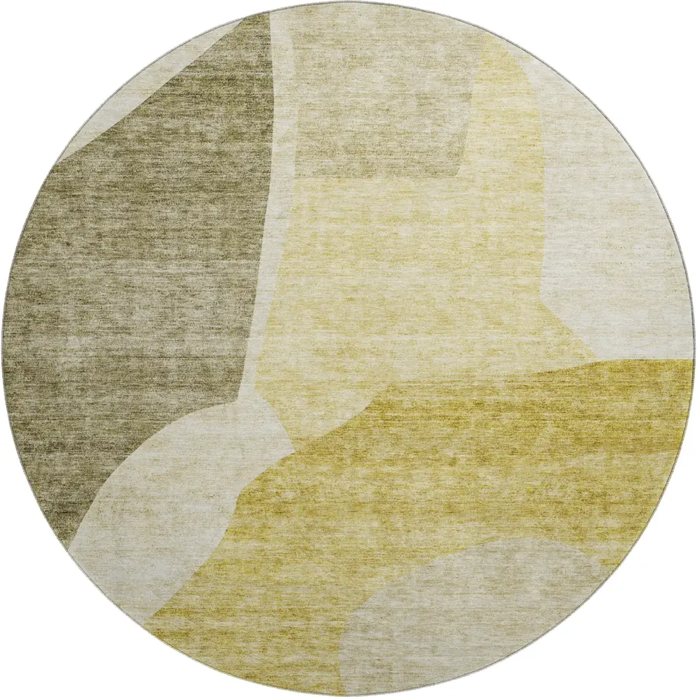 Mayfield AMF665 Gold 8' x 8' Rug