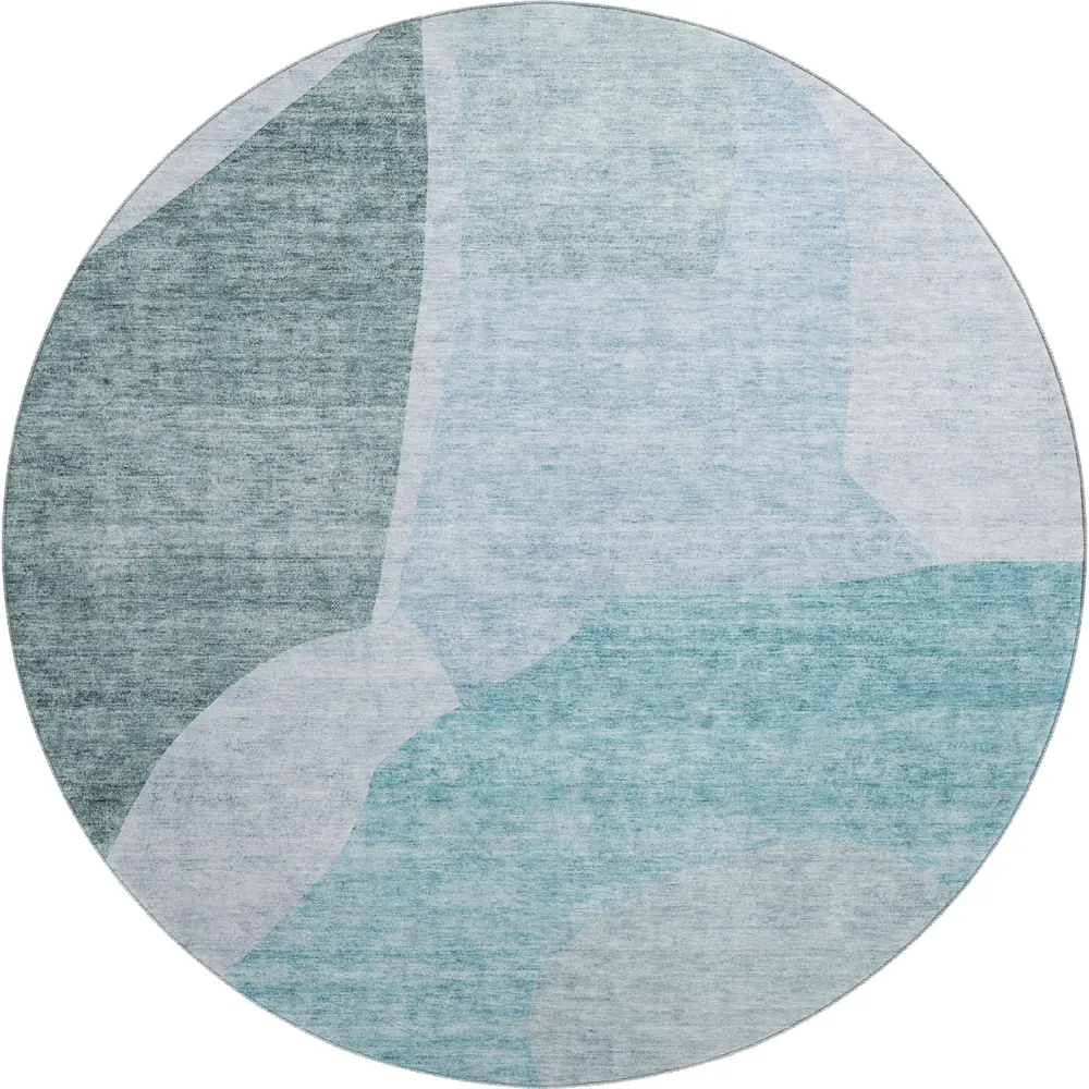 Mayfield AMF665 Teal 8' x 8' Rug
