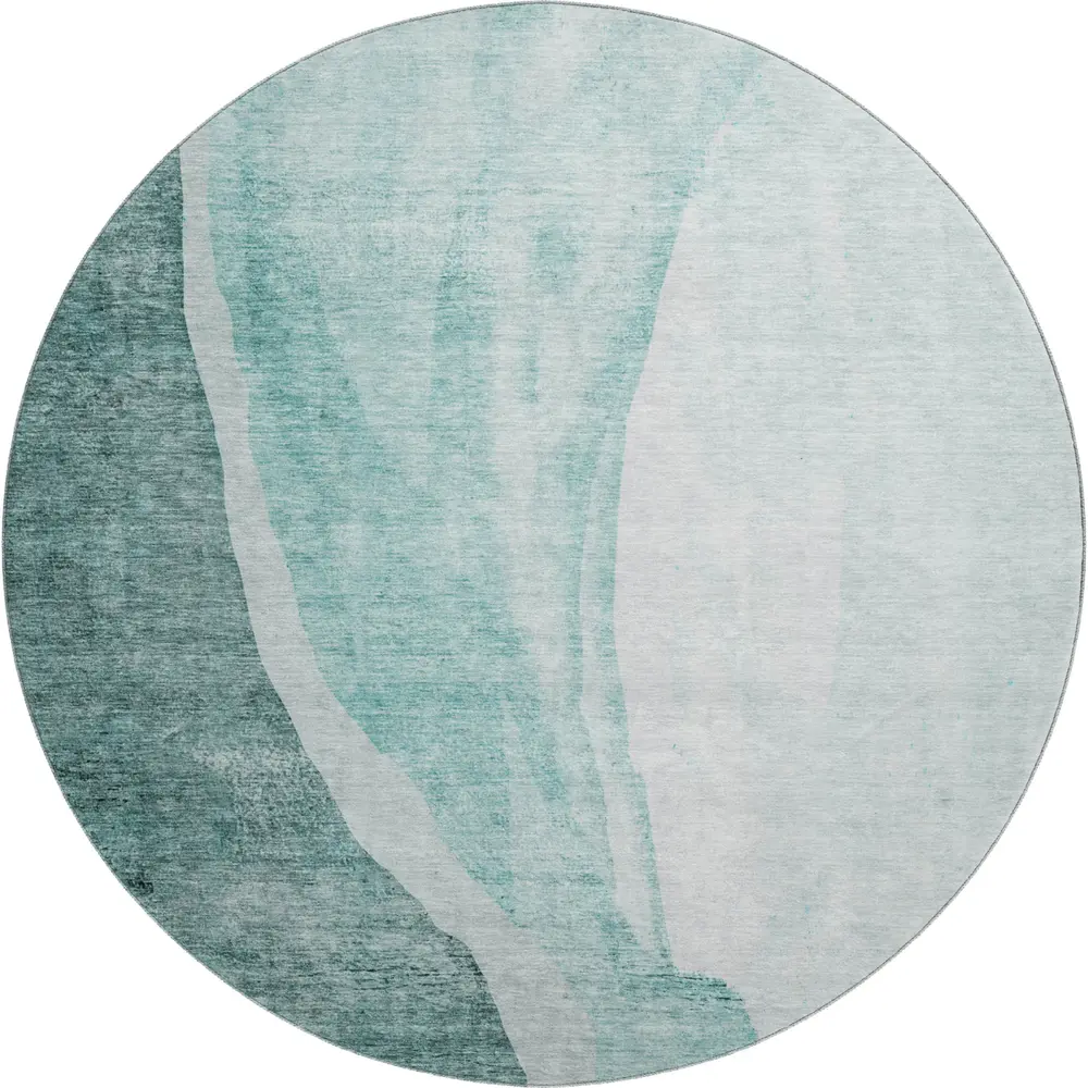 Mayfield AMF667 Teal 8' x 8' Rug