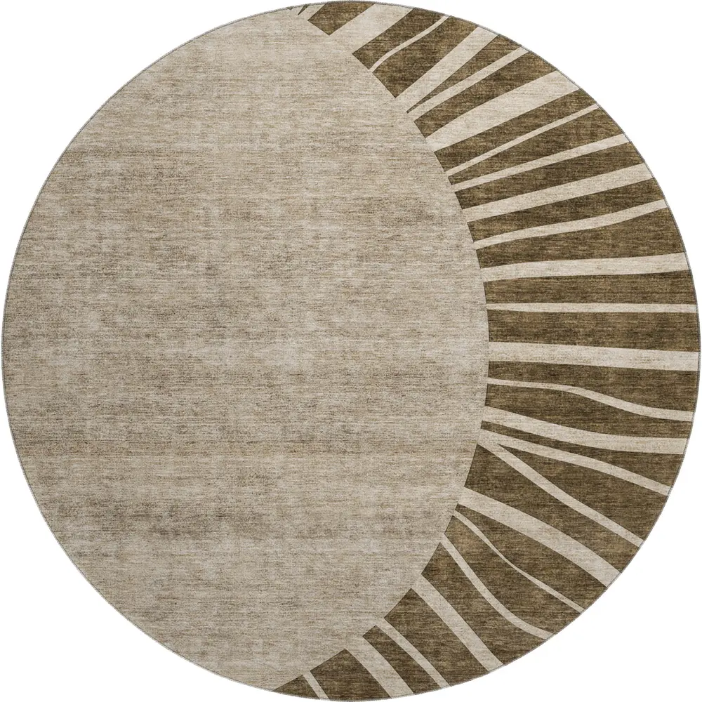 Mayfield AMF668 Brown 8' x 8' Rug