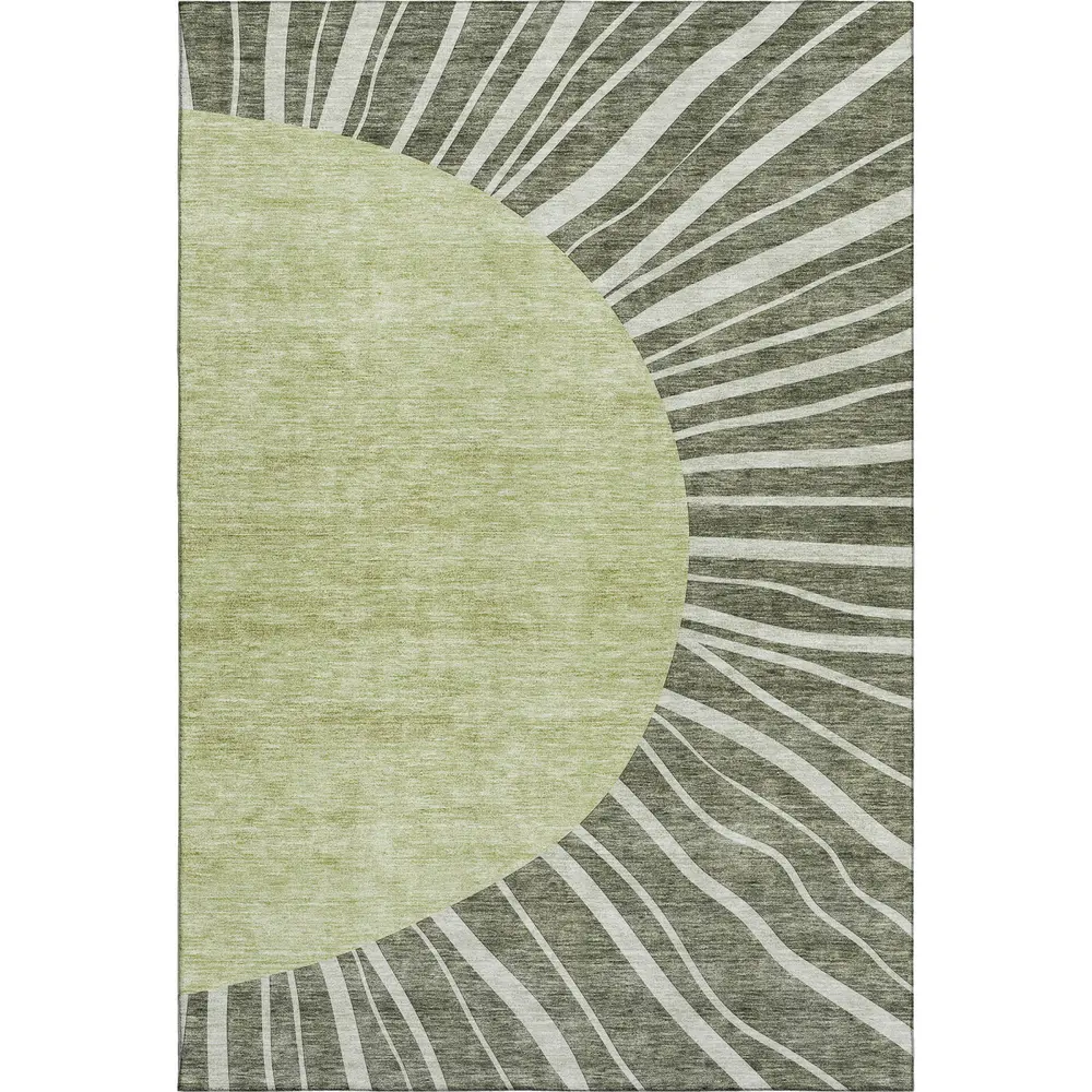 Mayfield AMF668 Olive 3' x 5' Rug