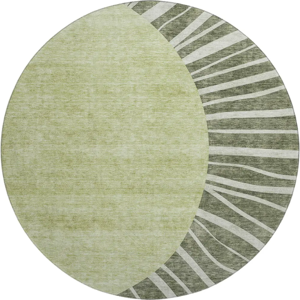 Mayfield AMF668 Olive 8' x 8' Rug