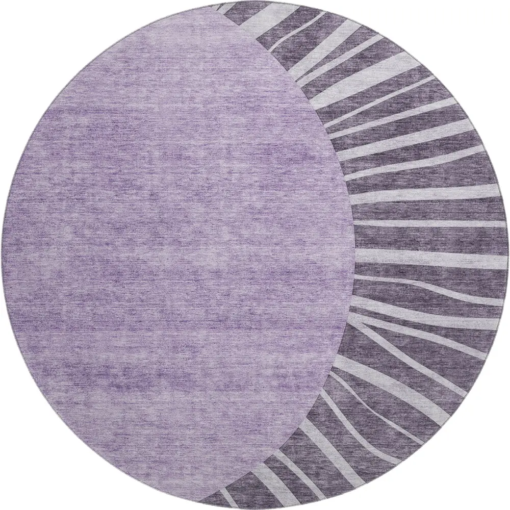 Mayfield AMF668 Purple 8' x 8' Rug