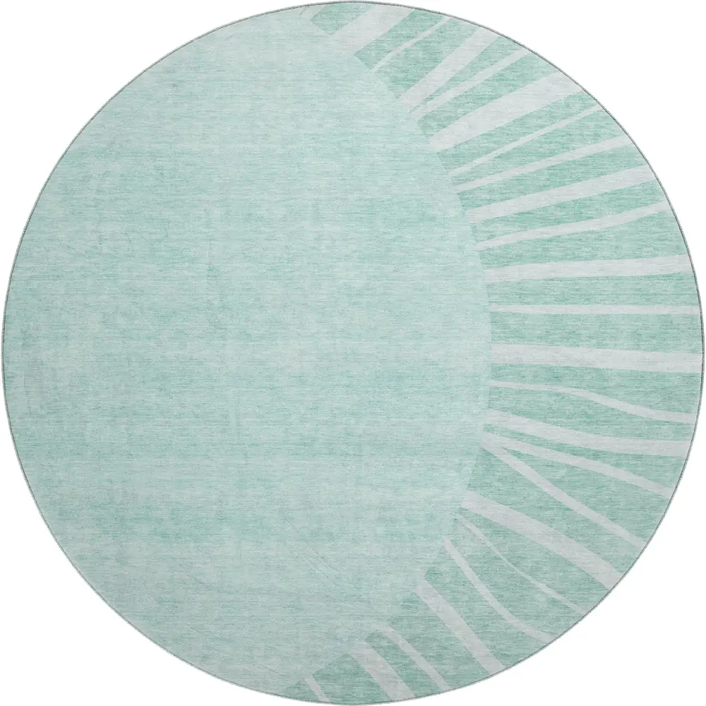 Mayfield AMF668 Teal 8' x 8' Rug