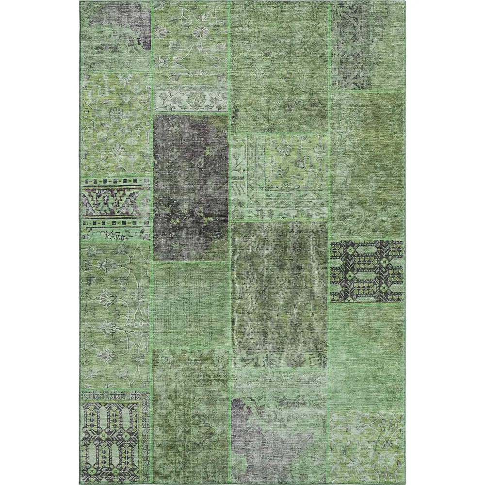 Mayfield AMF669 Green 3' x 5' Rug