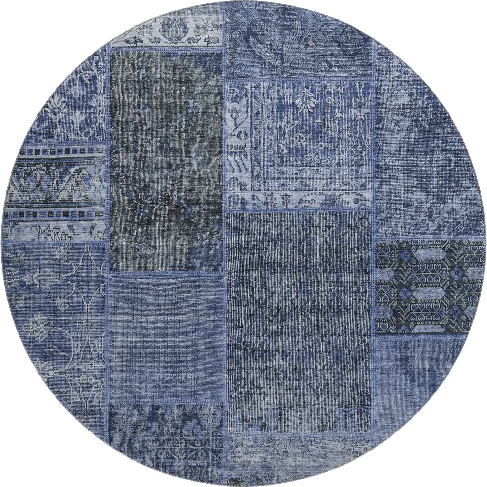 Mayfield AMF669 Navy 8' x 8' Rug