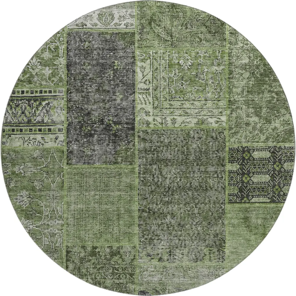 Mayfield AMF669 Olive 8' x 8' Rug