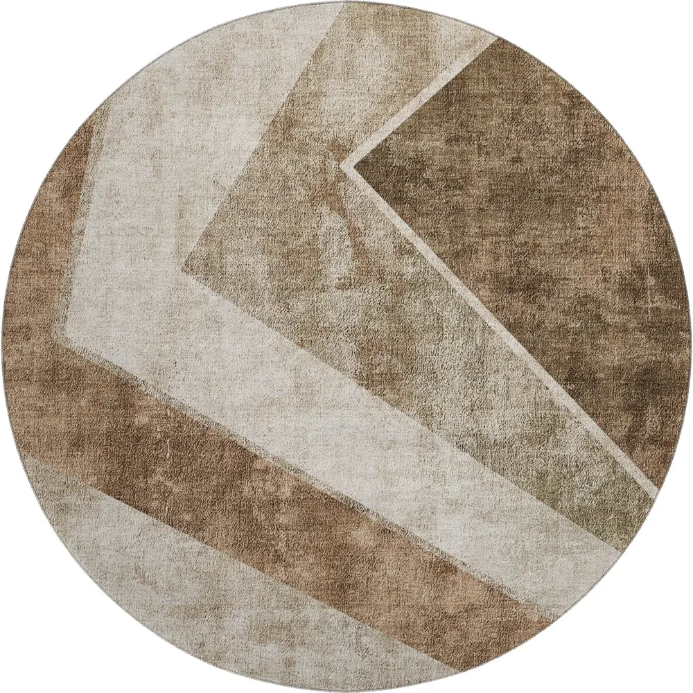 Mayfield AMF671 Brown 8' x 8' Rug
