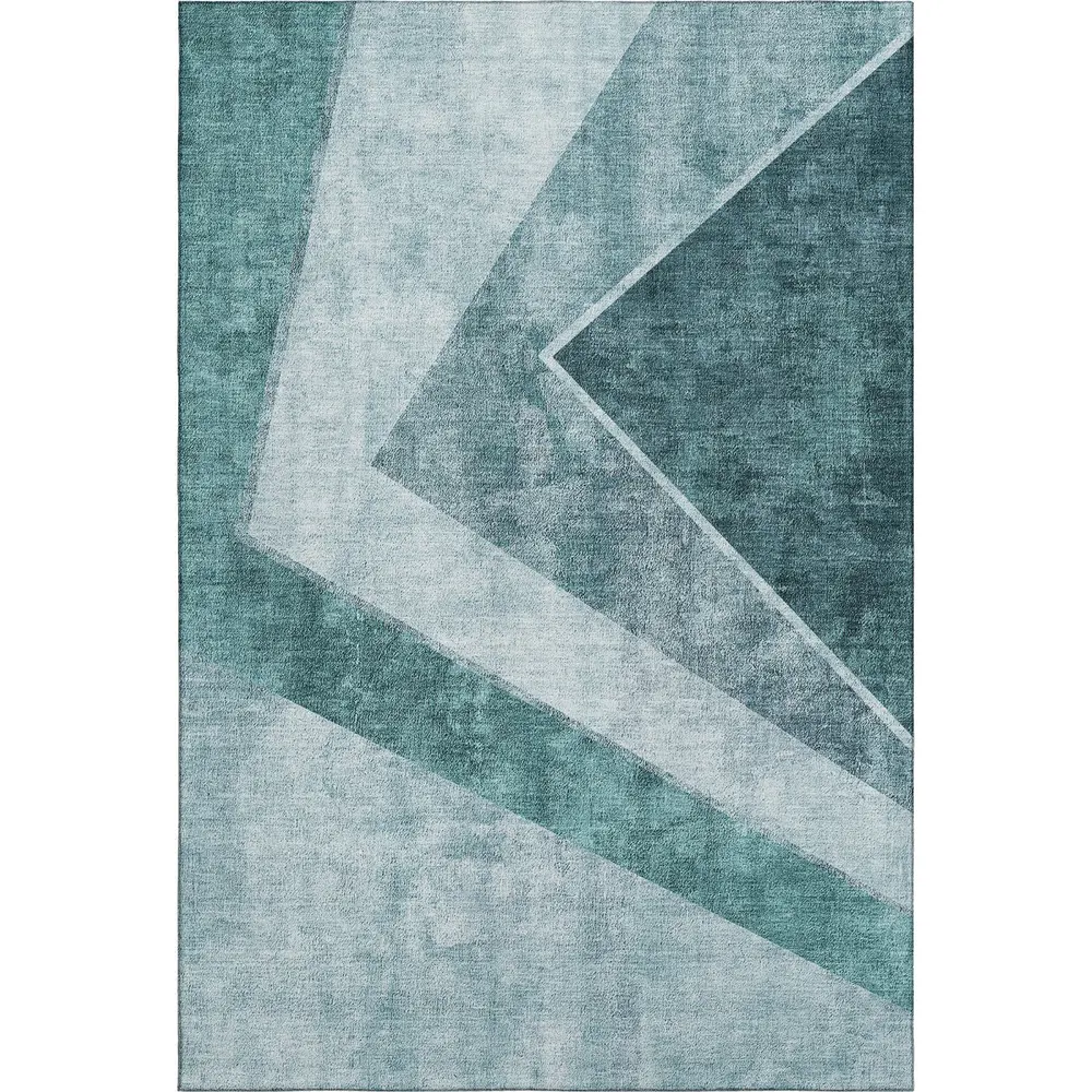 Mayfield AMF671 Teal 9' x 12' Rug