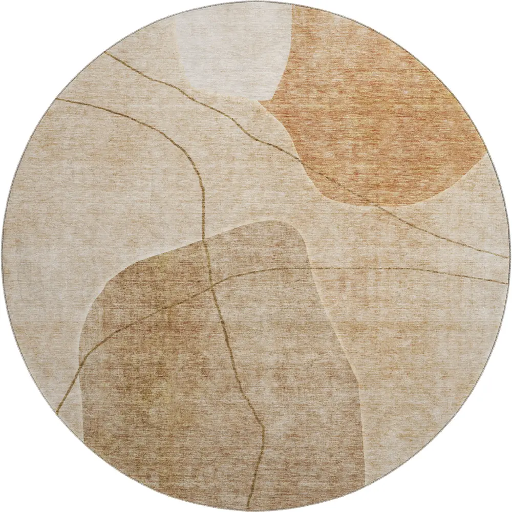 Mayfield AMF672 Paprika 8' x 8' Rug