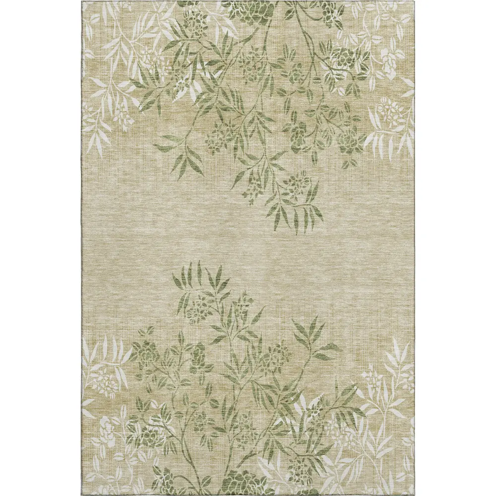 Mayfield AMF673 Khaki 3' x 5' Rug