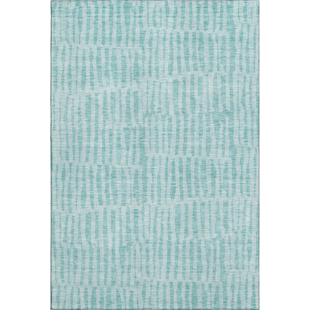 Mayfield AMF674 Teal 3' x 5' Rug