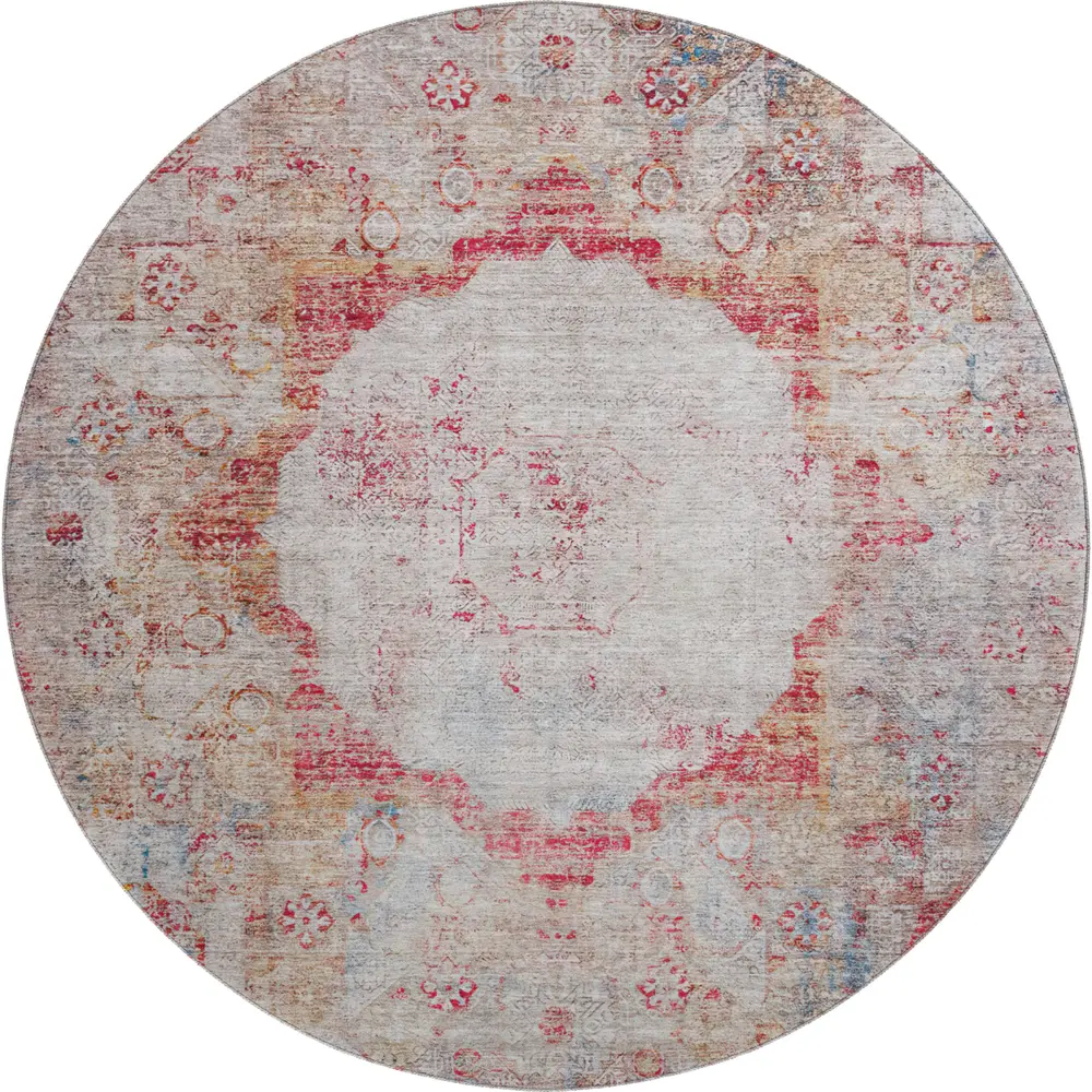 Mayfield AMF675 Red 8' x 8' Rug