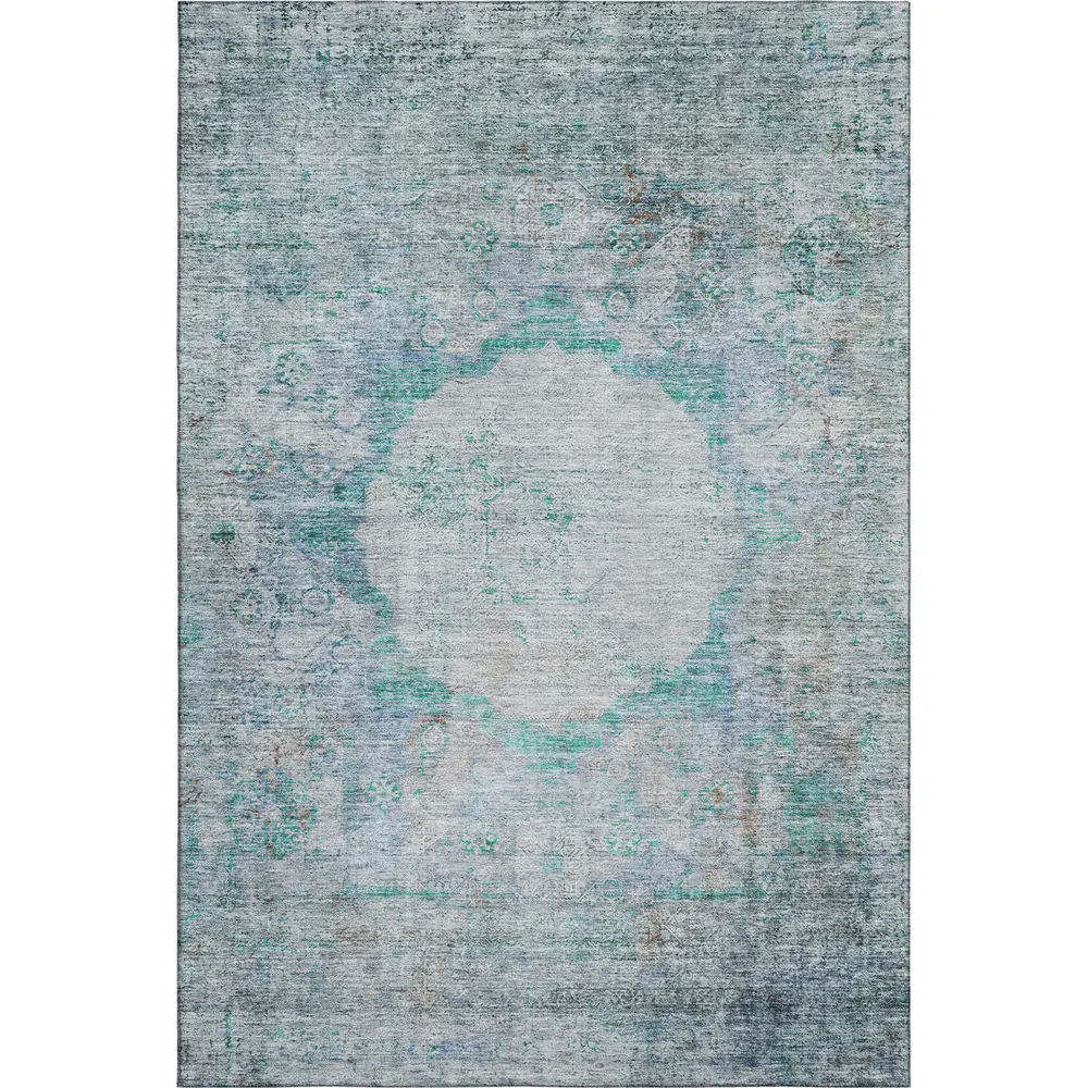 Mayfield AMF675 Teal 9' x 12' Rug