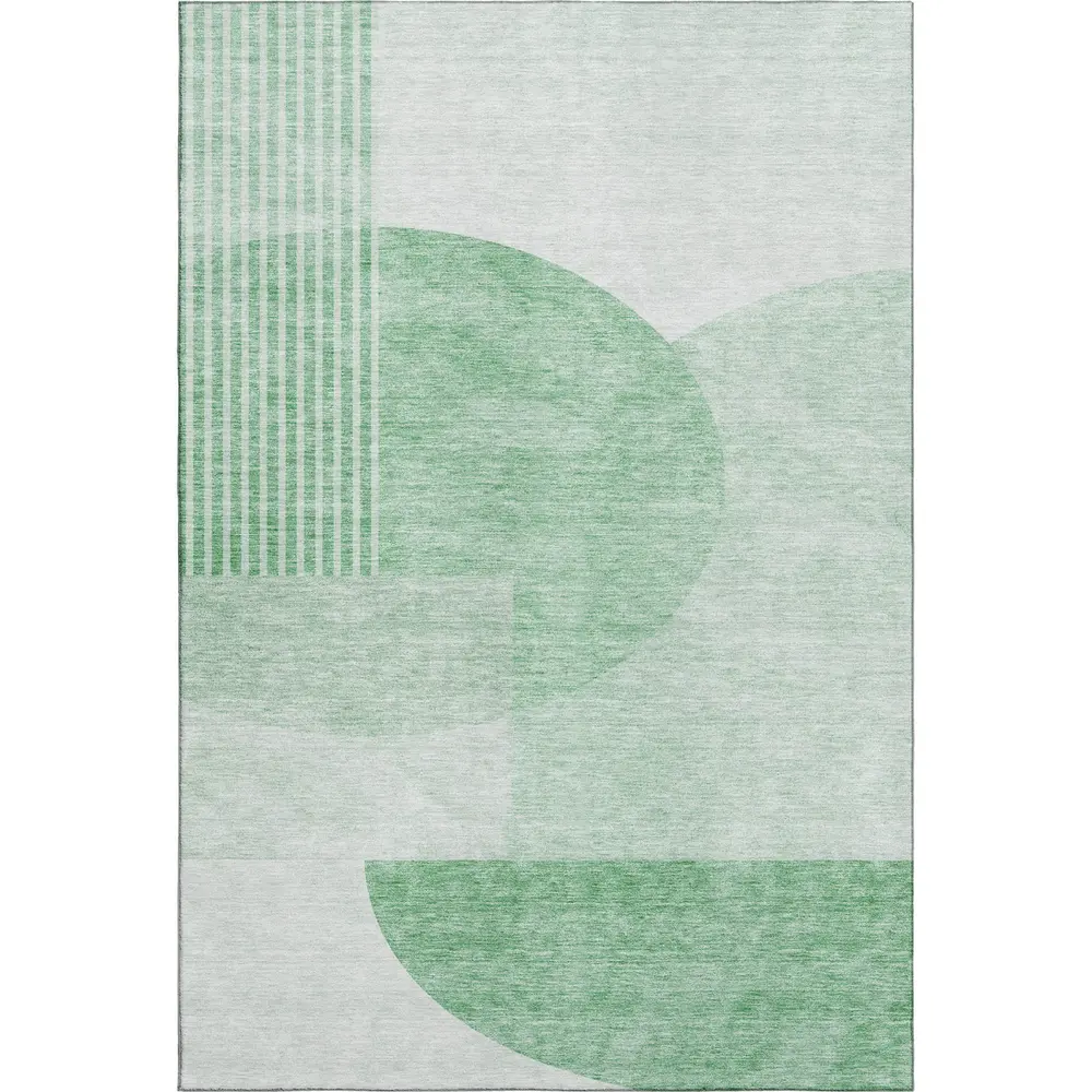 Mayfield AMF678 Green 3' x 5' Rug