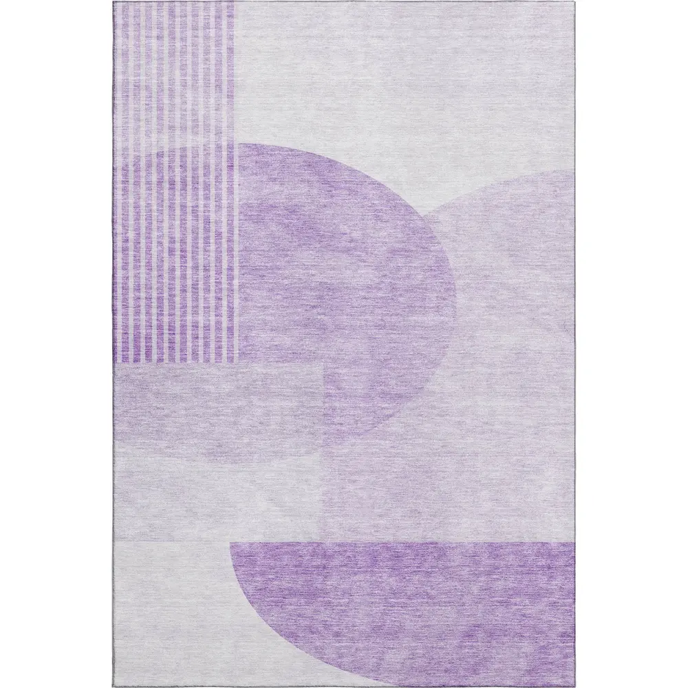 Mayfield AMF678 Purple 3' x 5' Rug