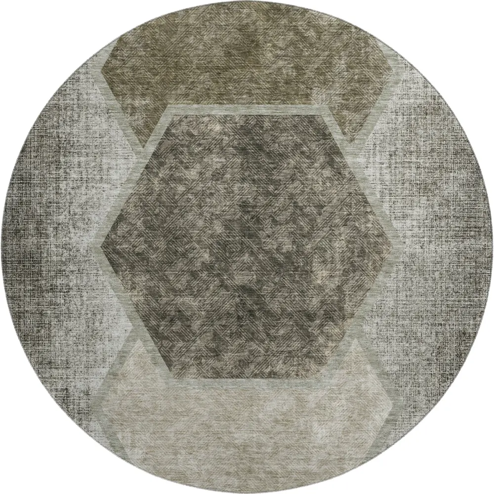Mayfield AMF679 Taupe 8' x 8' Rug