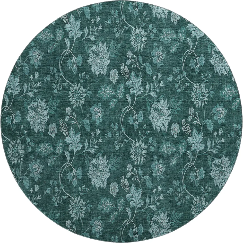 Mayfield AMF680 Teal 8' x 8' Rug