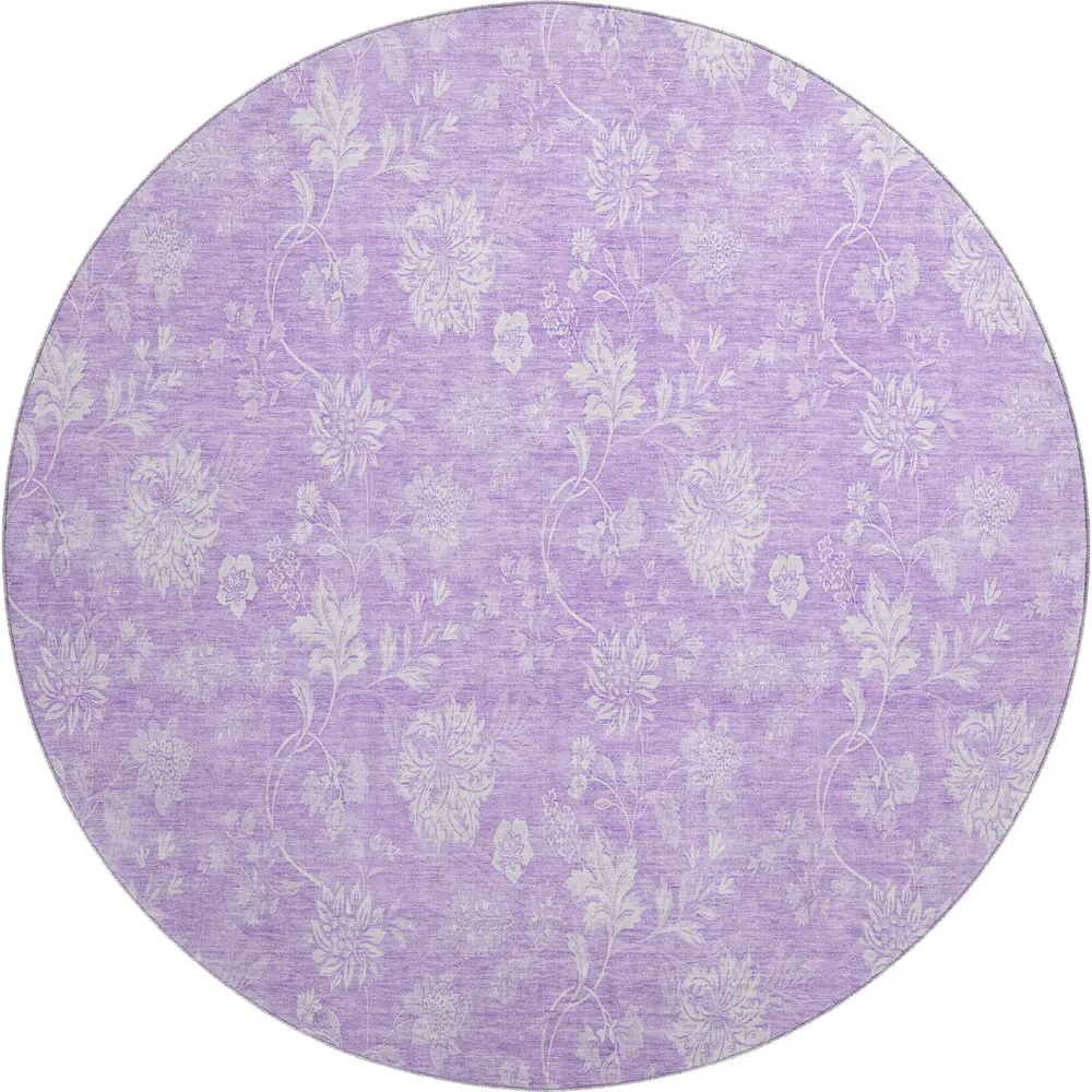Mayfield AMF681 Lilac 8' x 8' Rug