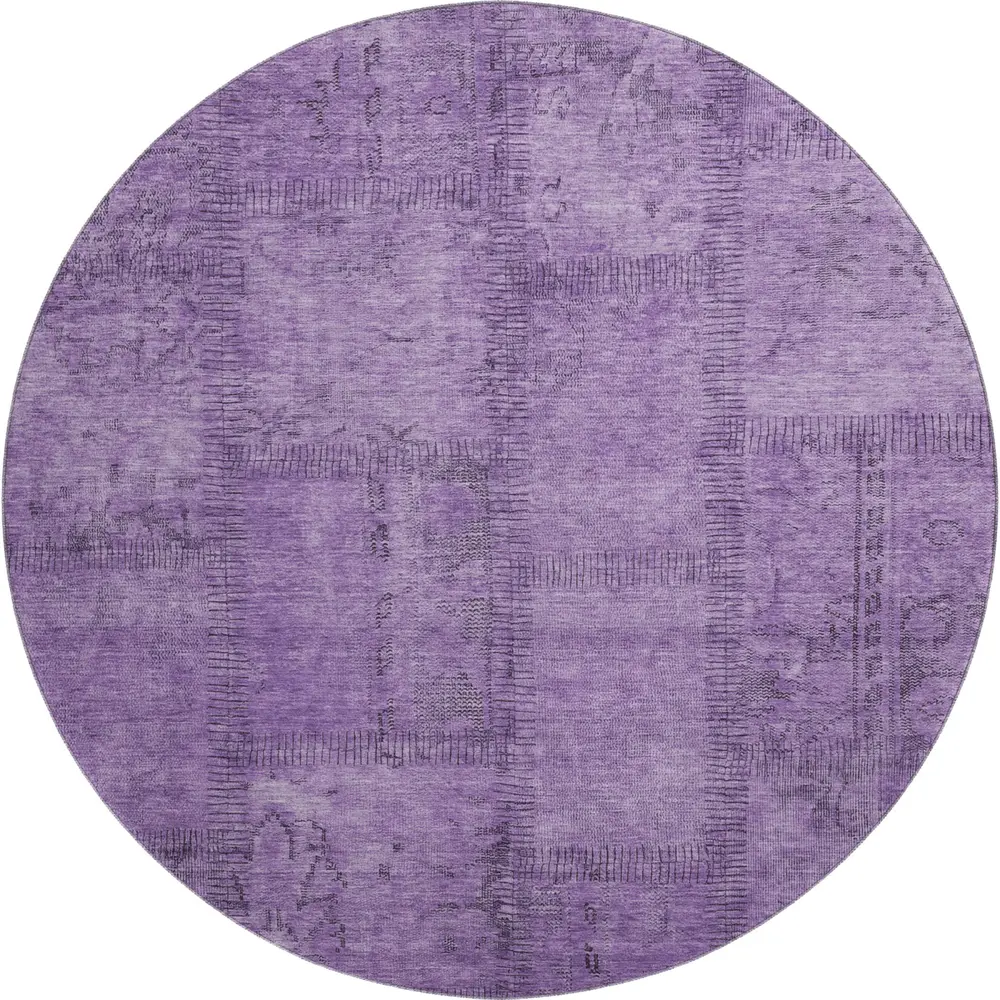 Mayfield AMF685 Purple 8' x 8' Rug