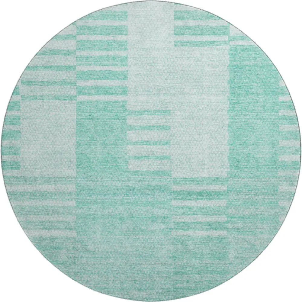 Mayfield AMF686 Teal 8' x 8' Rug