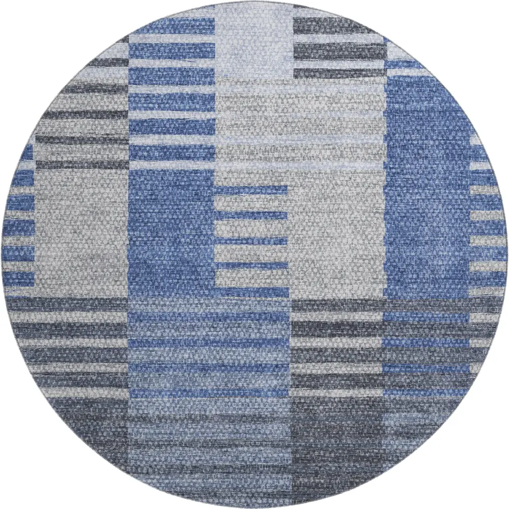Mayfield AMF687 Blue 8' x 8' Rug