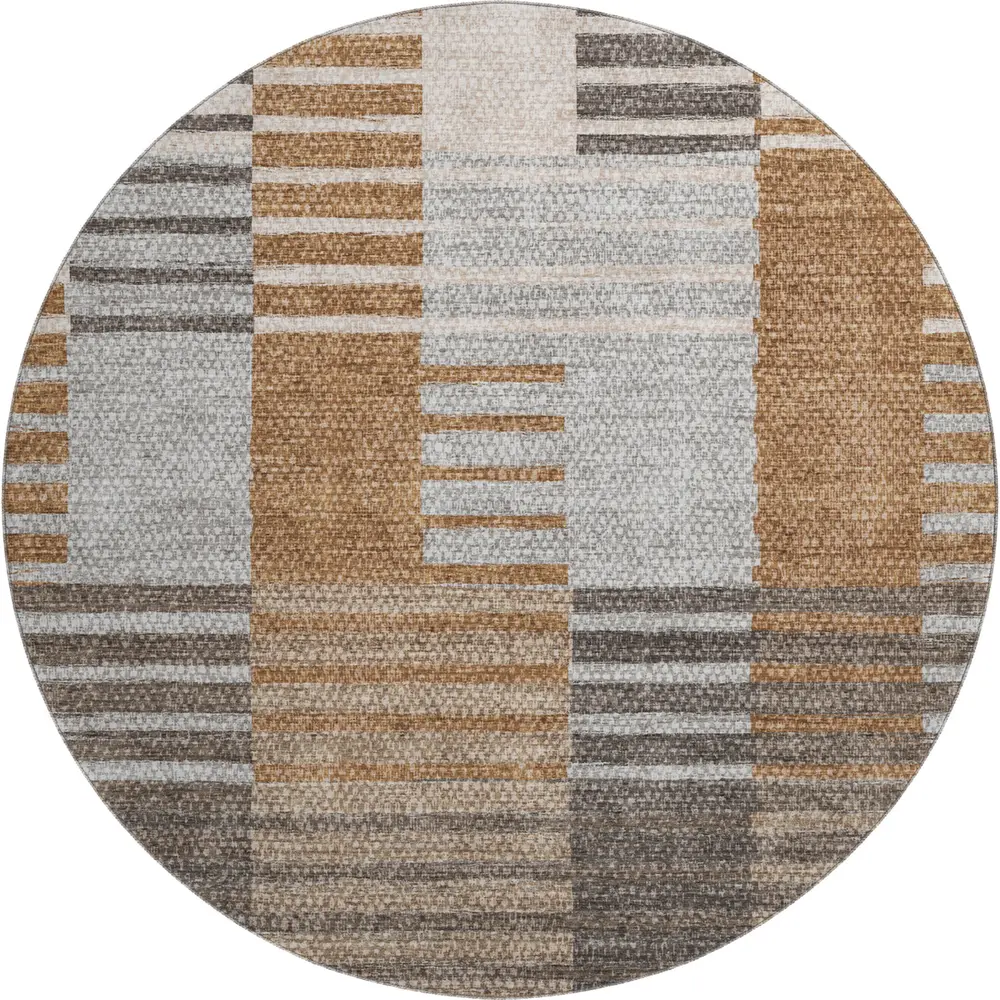 Mayfield AMF687 Paprika 8' x 8' Rug