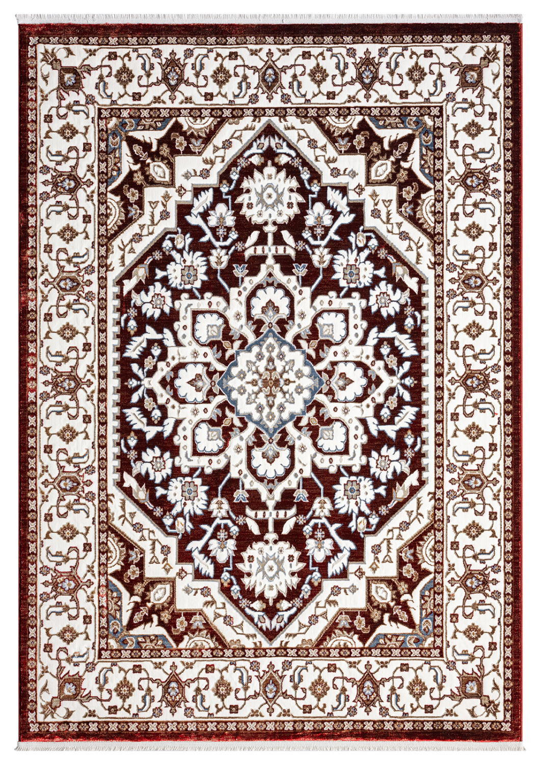 United Weavers Hudson Alex Burgundy Accent Rug 1'10