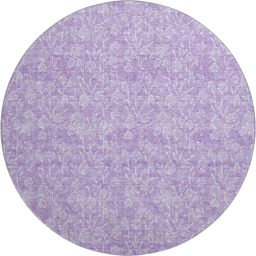 Mayfield AMF691 Lilac 8' x 8' Rug