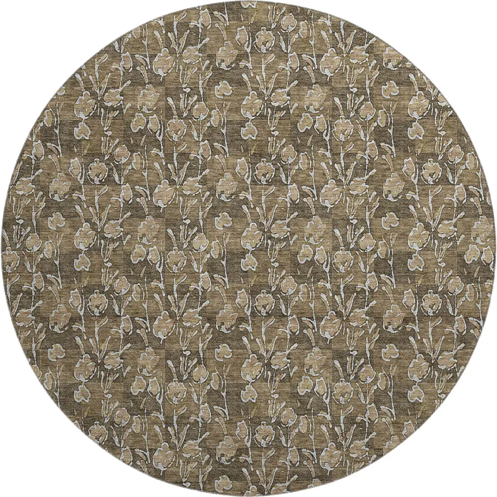 Mayfield AMF692 Brown 8' x 8' Rug