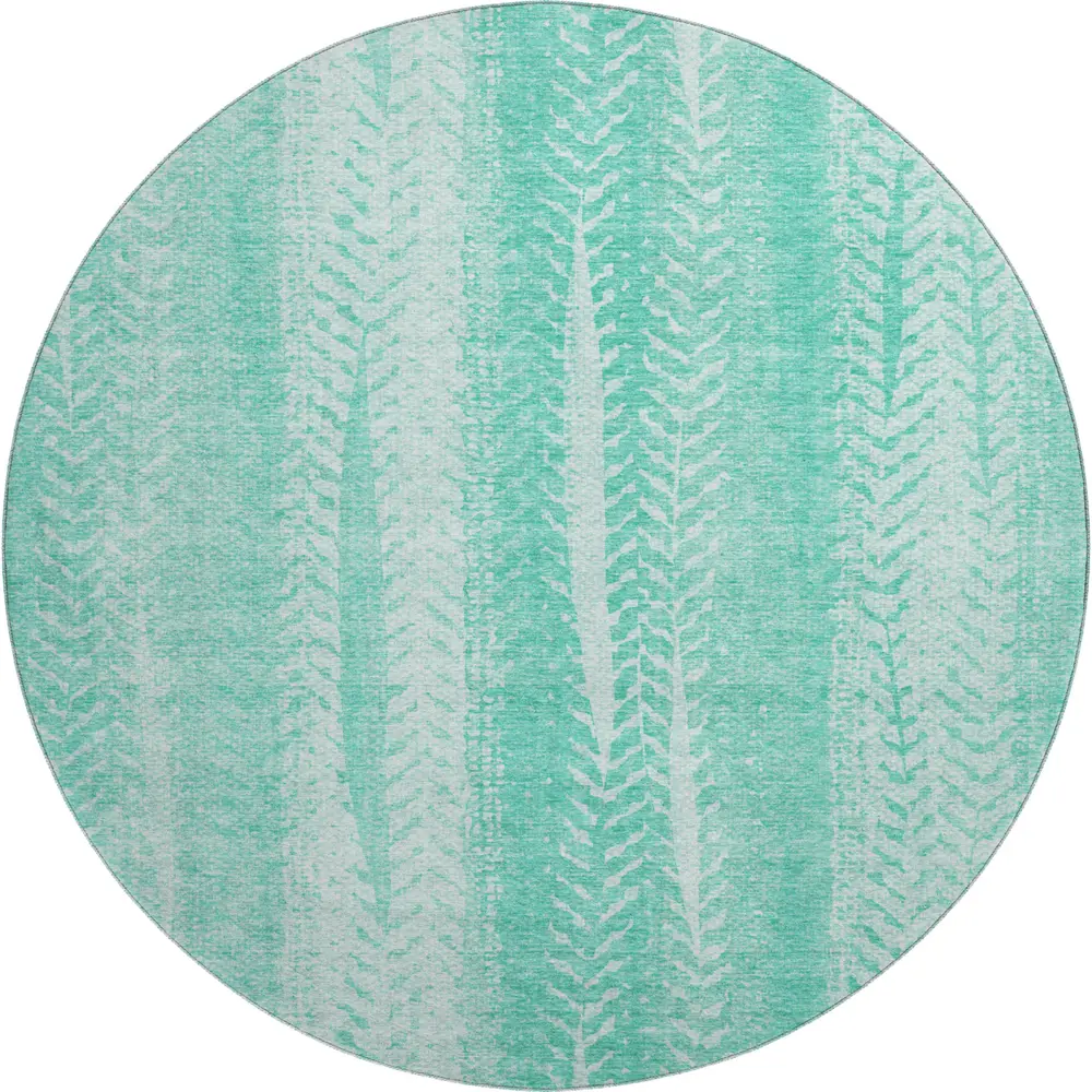 Mayfield AMF694 Aqua 8' x 8' Rug
