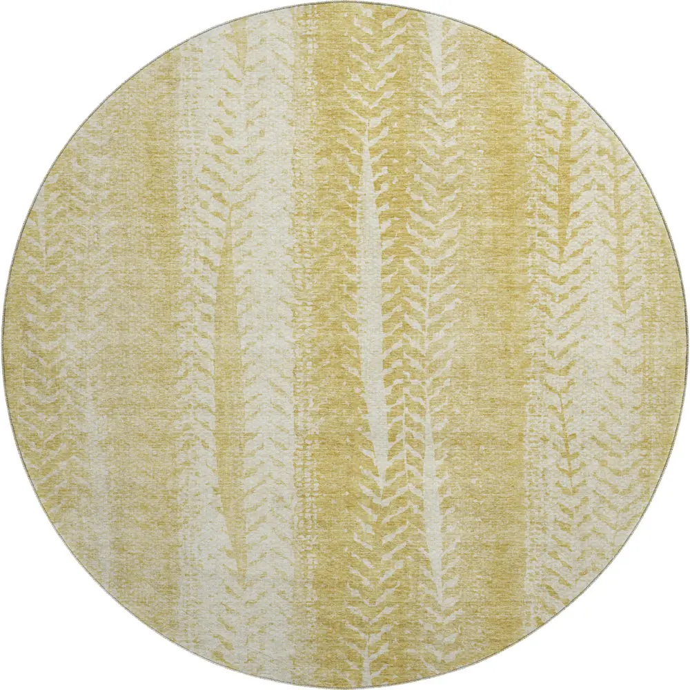 Mayfield AMF694 Gold 8' x 8' Rug