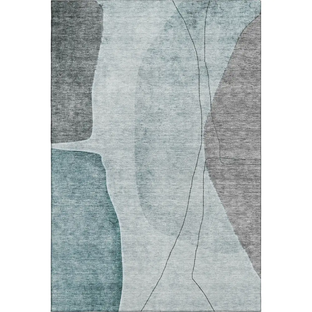 Mayfield AMF696 Teal 9' x 12' Rug