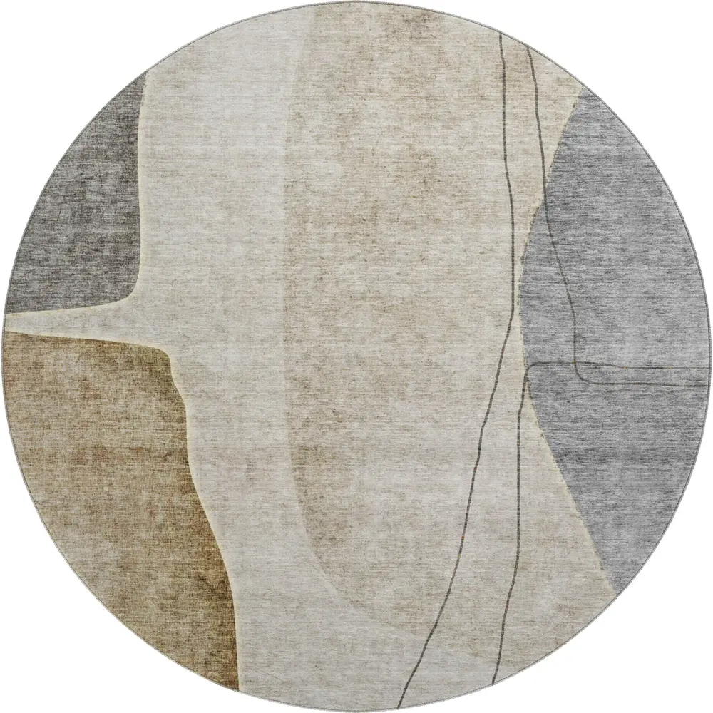 Mayfield AMF696 Taupe 8' x 8' Rug