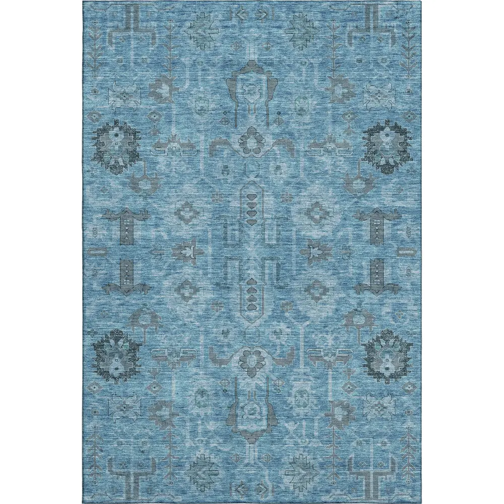 Mayfield AMF697 Blue 3' x 5' Rug