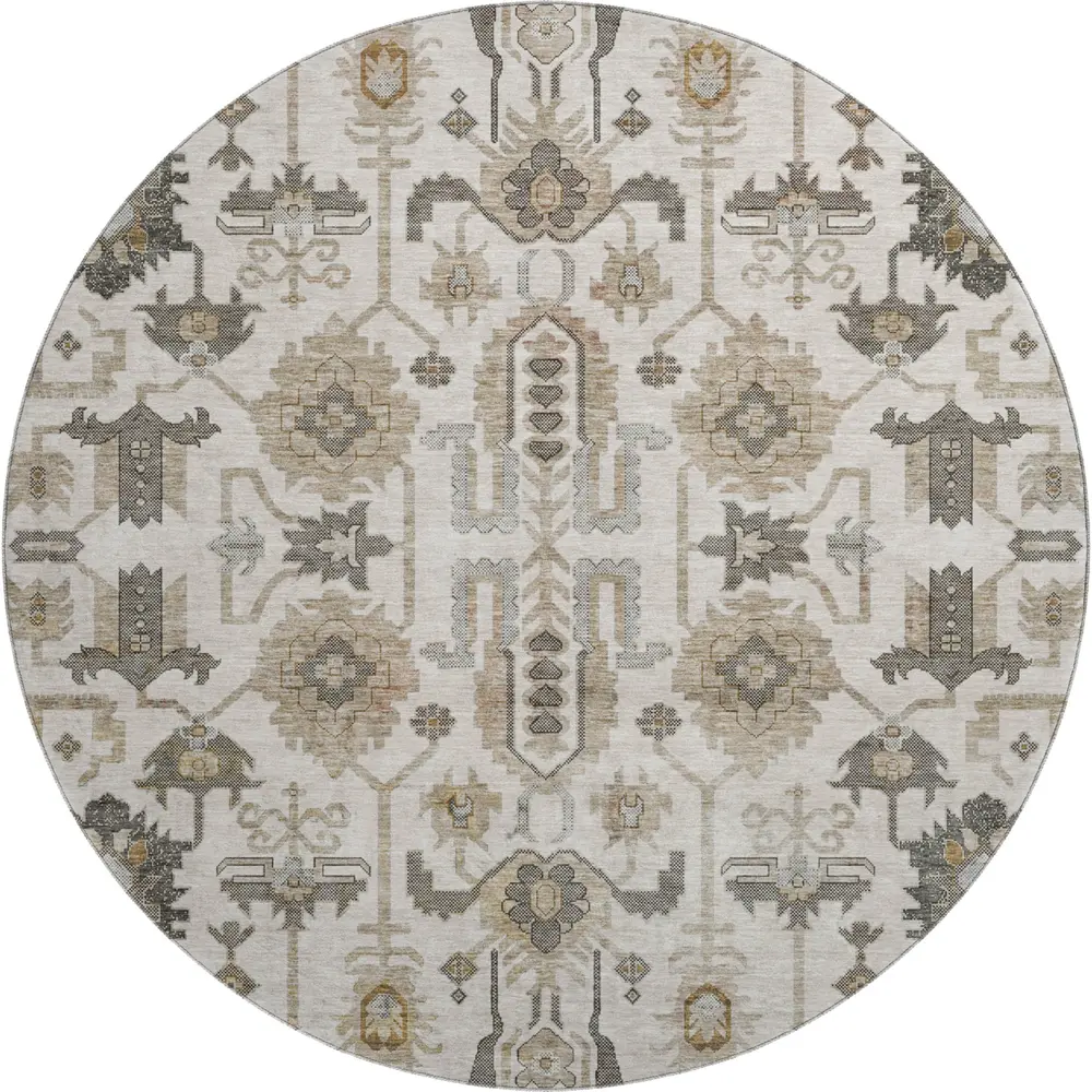 Mayfield AMF697 Ivory 8' x 8' Rug