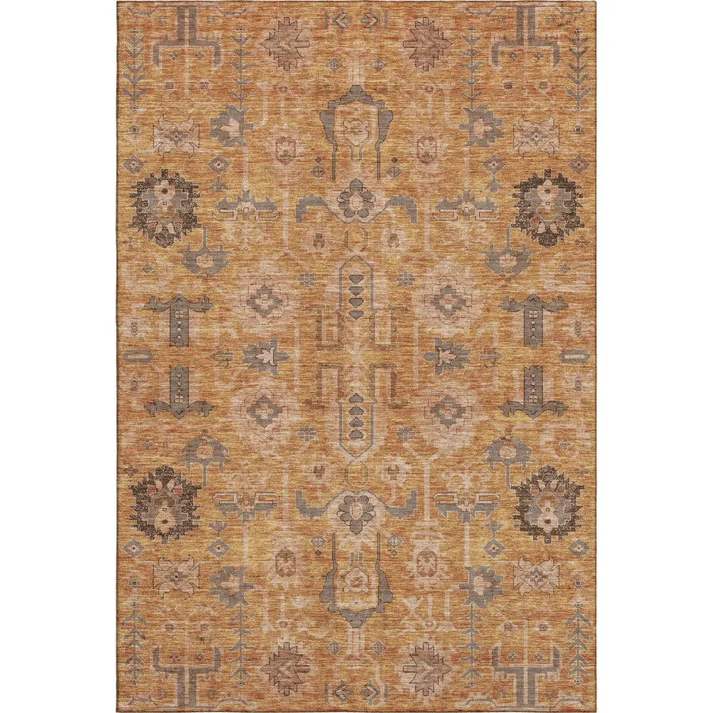 Mayfield AMF697 Terracotta 10' x 14' Rug