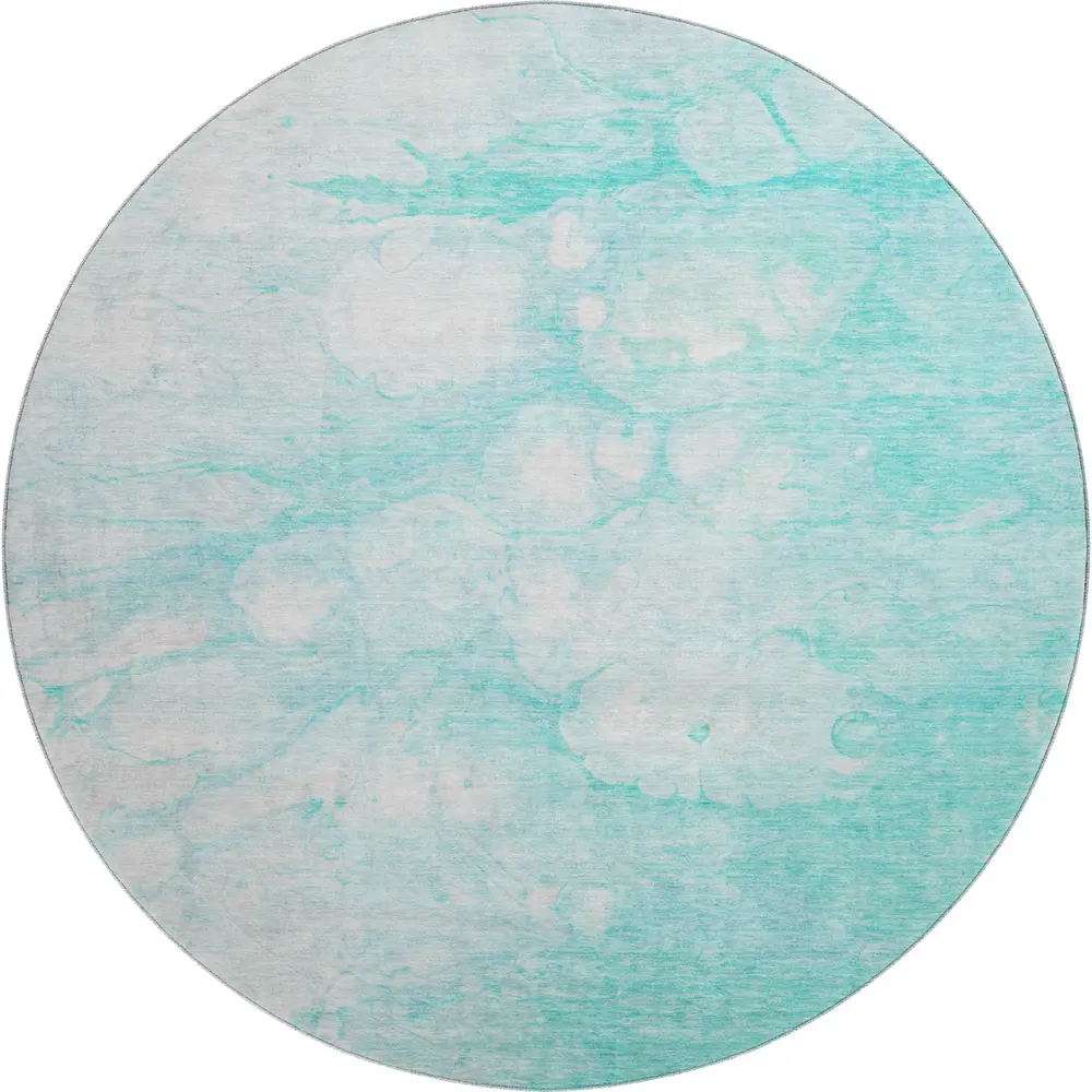 Mayfield AMF699 Aqua 8' x 8' Rug