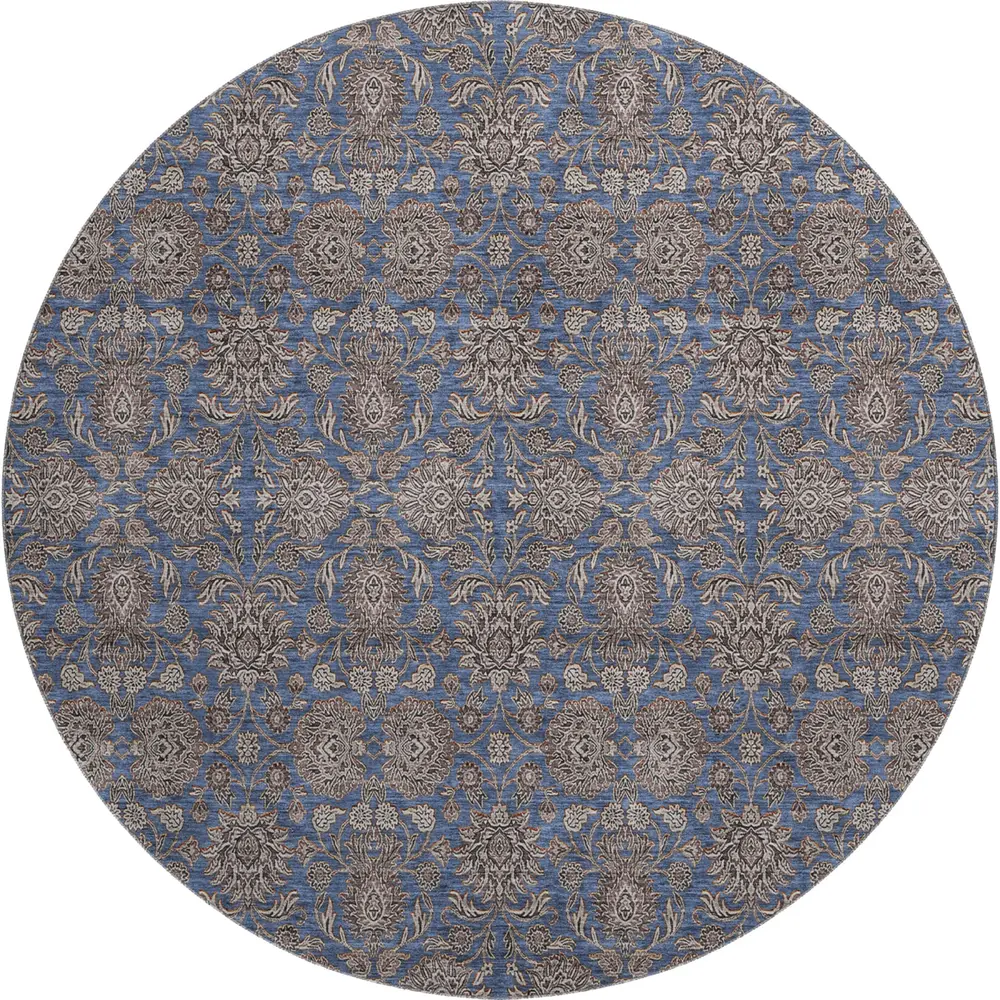 Mayfield AMF702 Navy 8' x 8' Rug