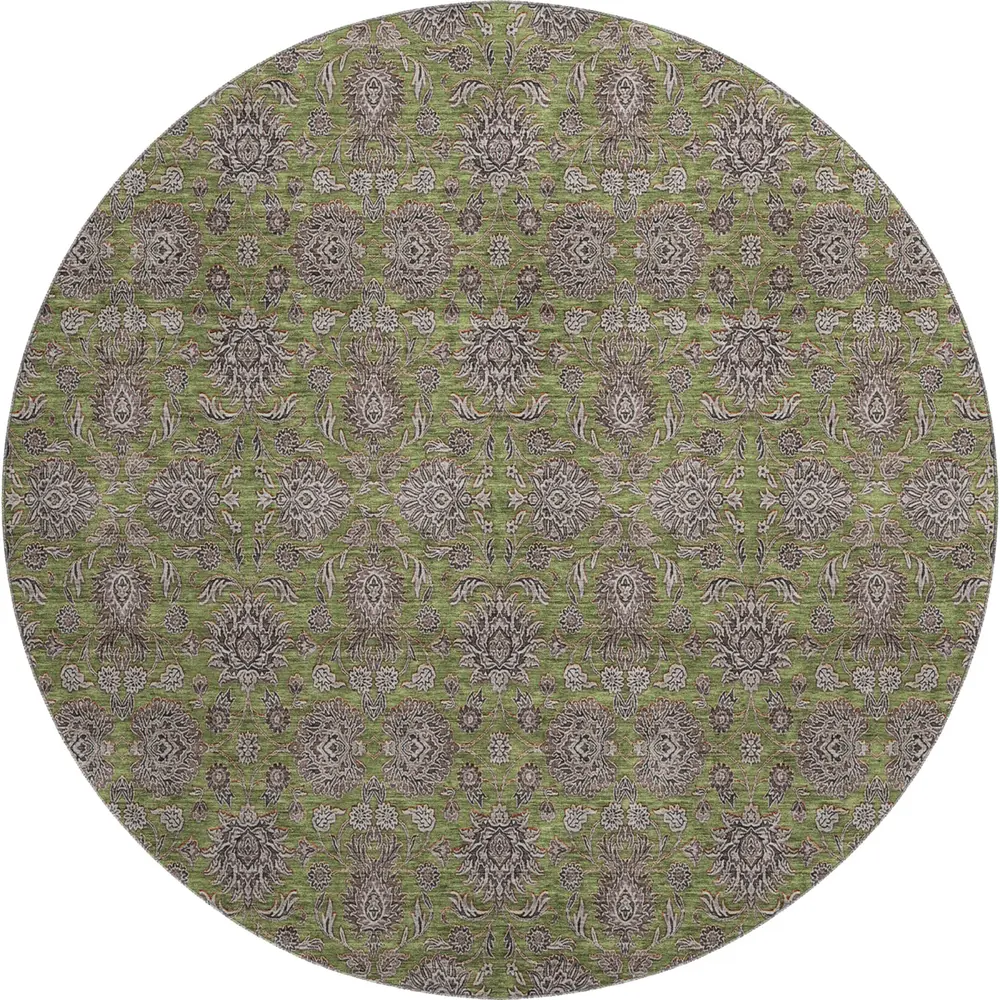 Mayfield AMF702 Olive 8' x 8' Rug