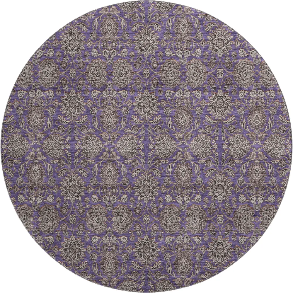 Mayfield AMF702 Purple 8' x 8' Rug