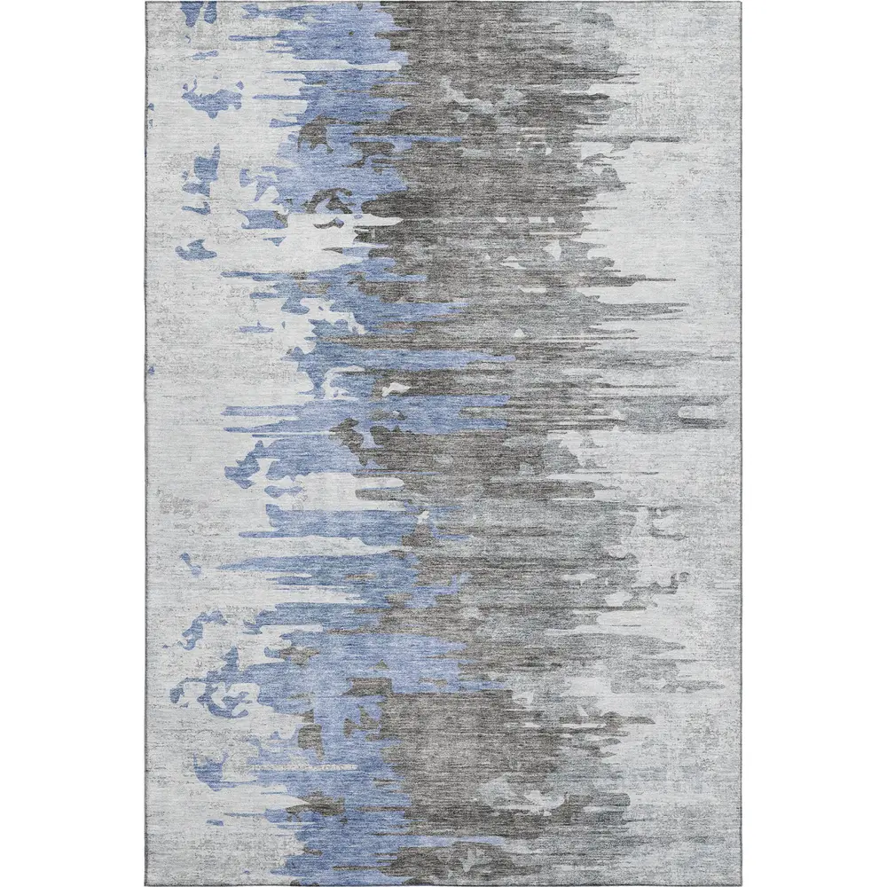 Mayfield AMF704 Blue 3' x 5' Rug