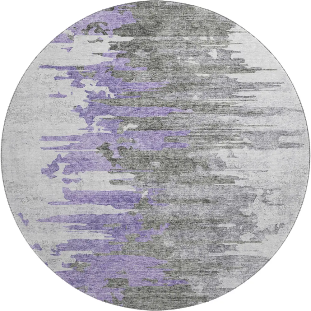 Mayfield AMF704 Purple 8' x 8' Rug