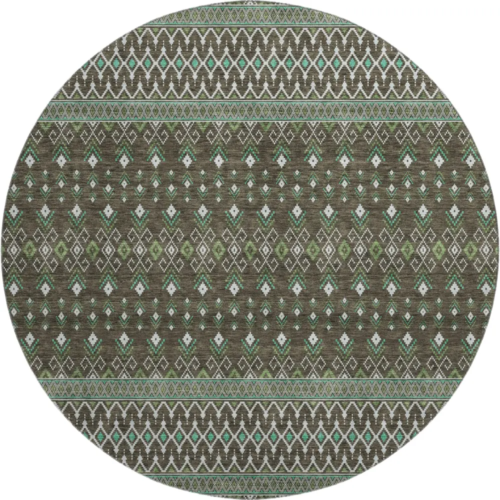 Mayfield AMF708 Brown 8' x 8' Rug