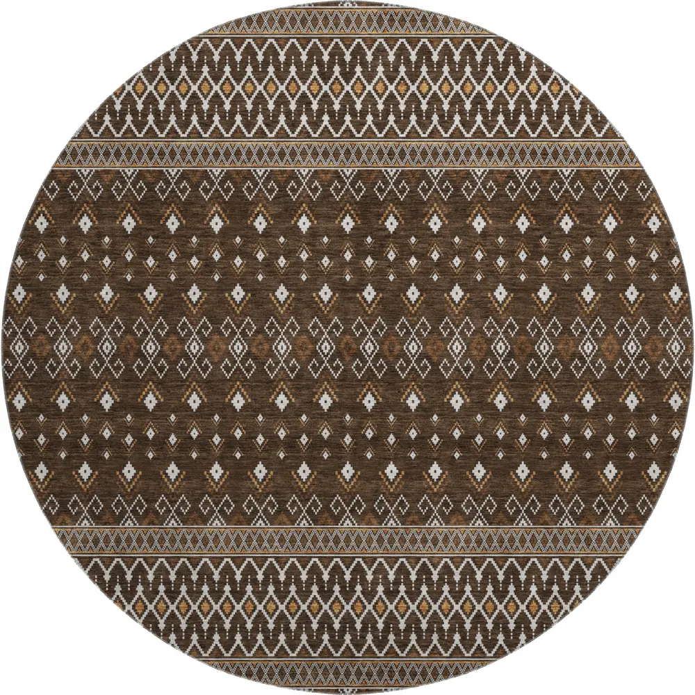 Mayfield AMF708 Chocolate 8' x 8' Rug