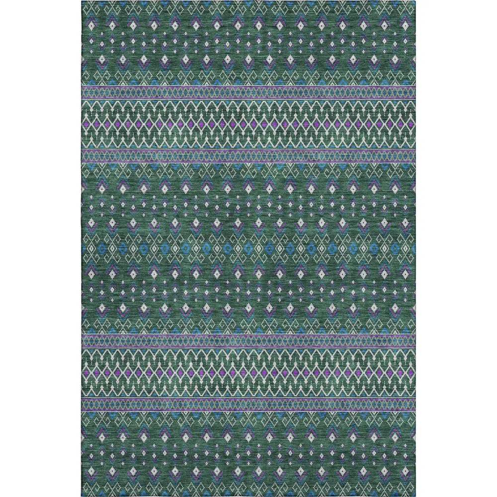 Mayfield AMF708 Green 8' x 10' Rug