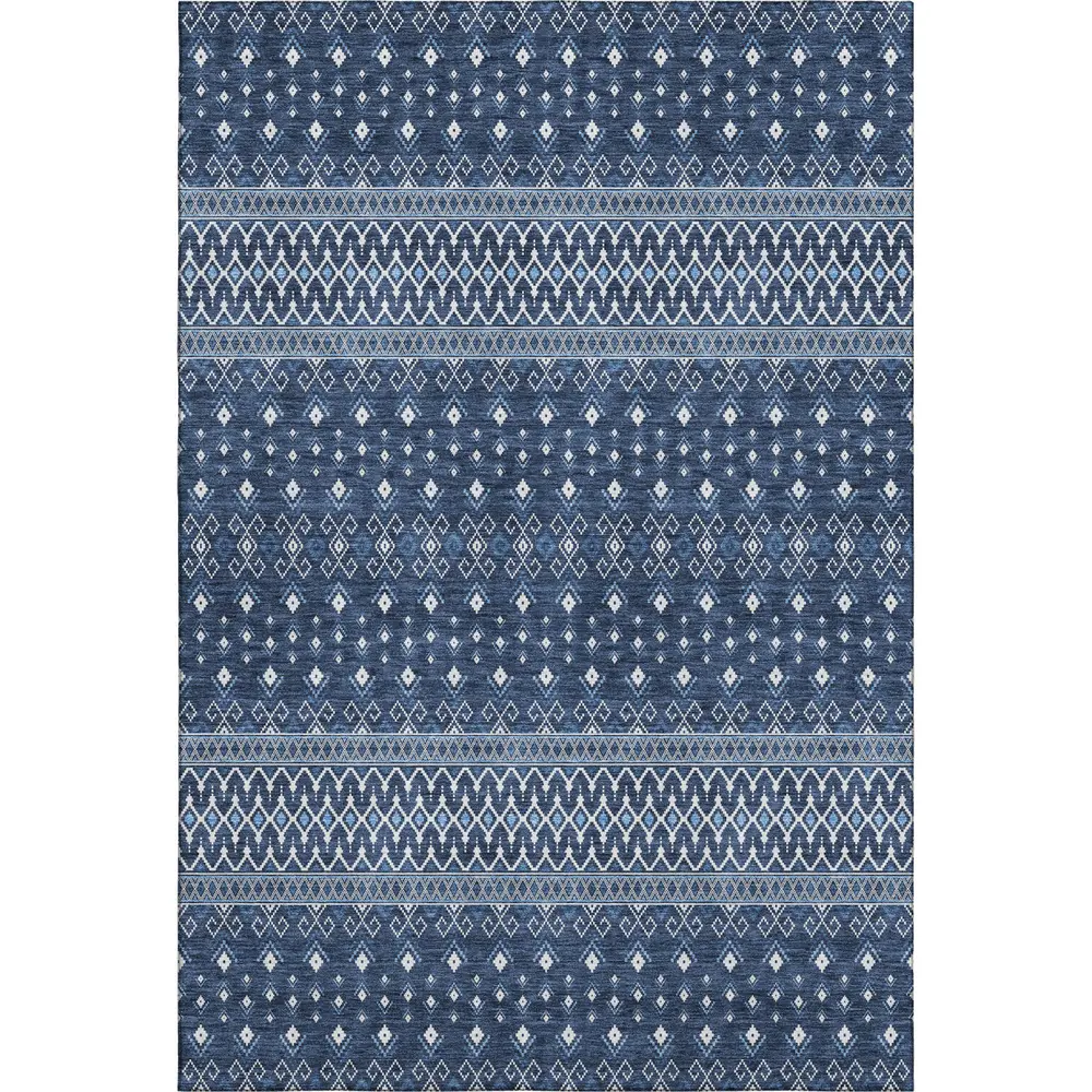 Mayfield AMF708 Navy 3' x 5' Rug