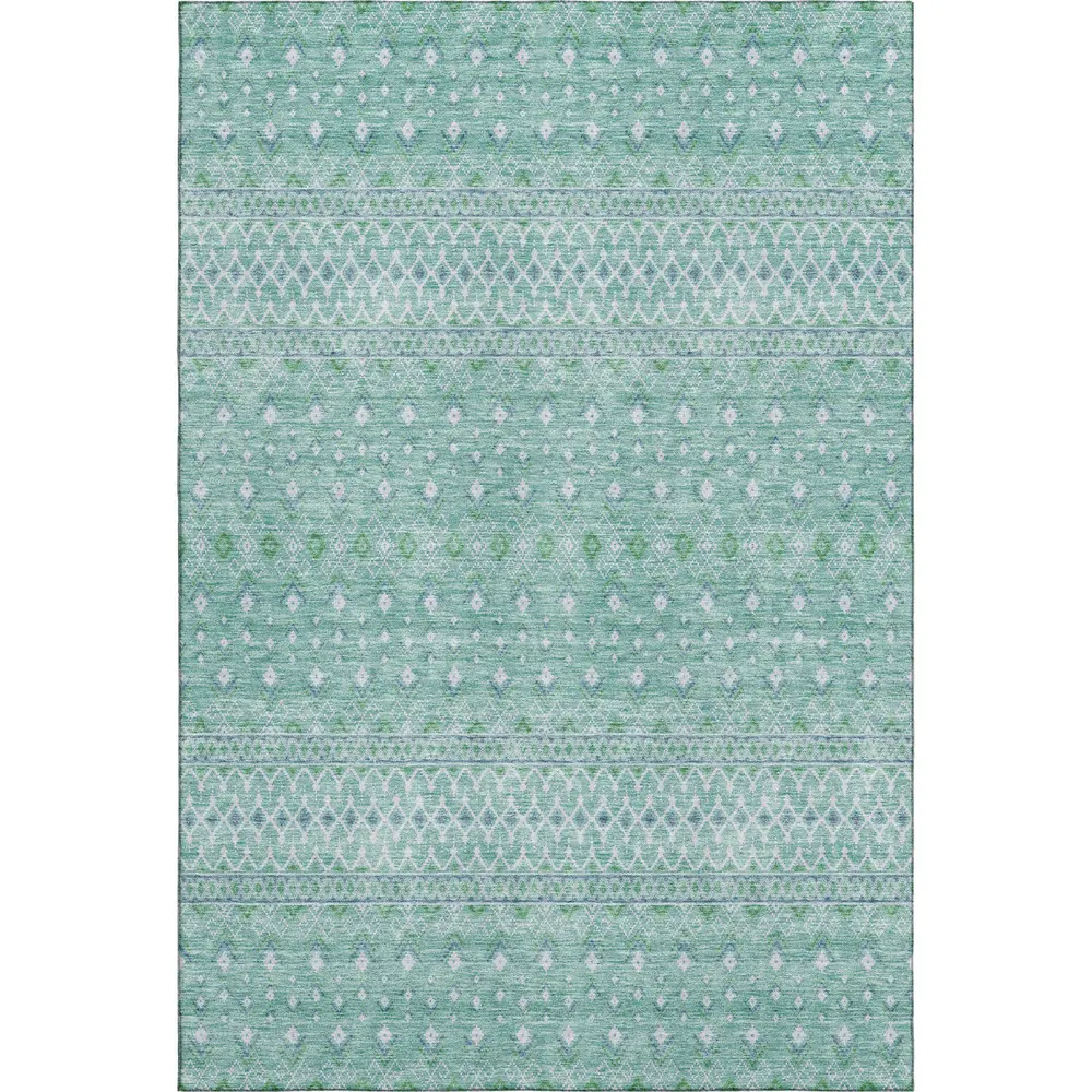 Mayfield AMF709 Aqua 10' x 14' Rug