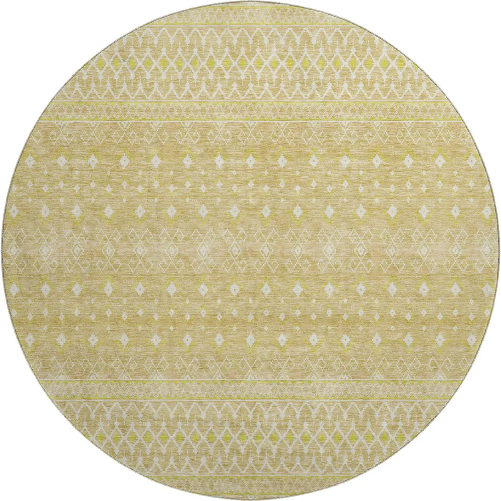 Mayfield AMF709 Gold 8' x 8' Rug